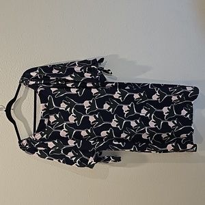 Tracy Negoshian Cold shoulder patterned comfy dress